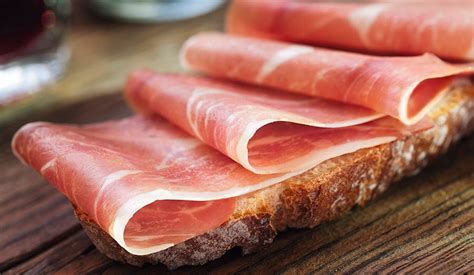 jamon serrano spain.